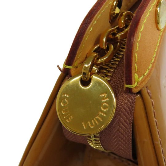 LOUIS VUITTON Tote Bag M91588 Vernis beige Blair MM Women Used Authentic