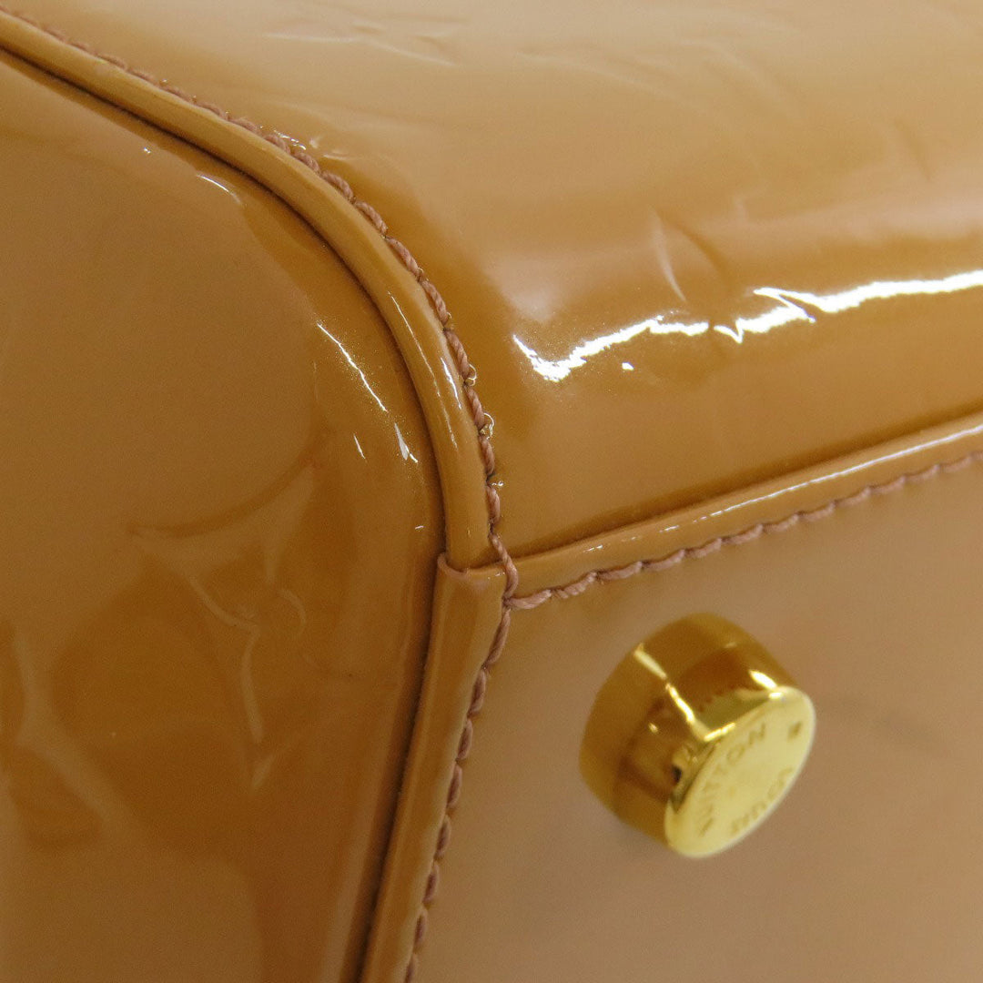 LOUIS VUITTON Tote Bag M91588 Vernis beige Blair MM Women Used Authentic