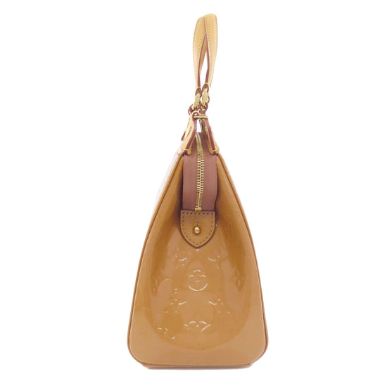 LOUIS VUITTON Tote Bag M91588 Vernis beige Blair MM Women Used Authentic