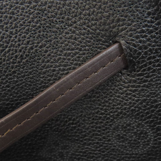 LOUIS VUITTON Tote Bag M54402 Mahina leather black Giroratta Women Used Authentic