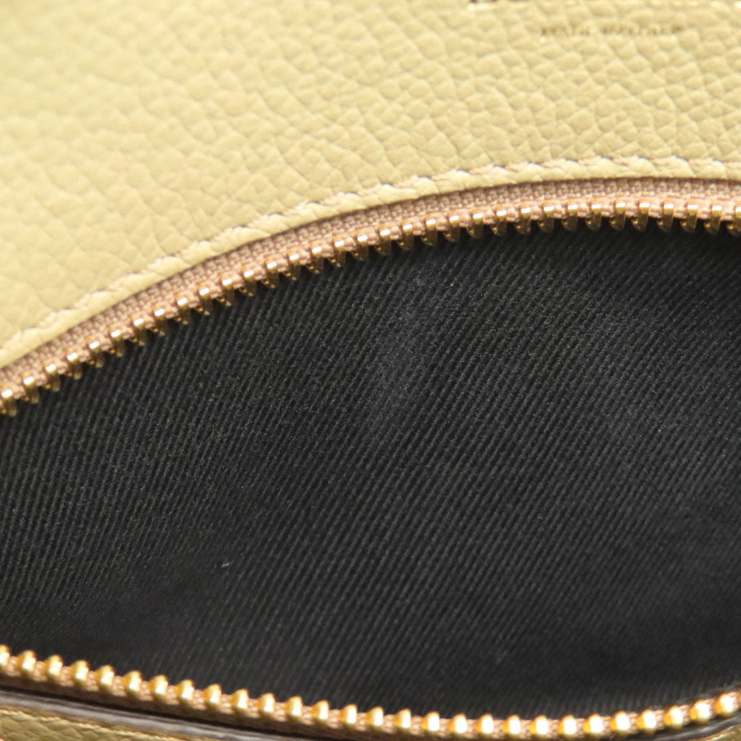 BURBERRY Handbag Calfskin beige 2WAY