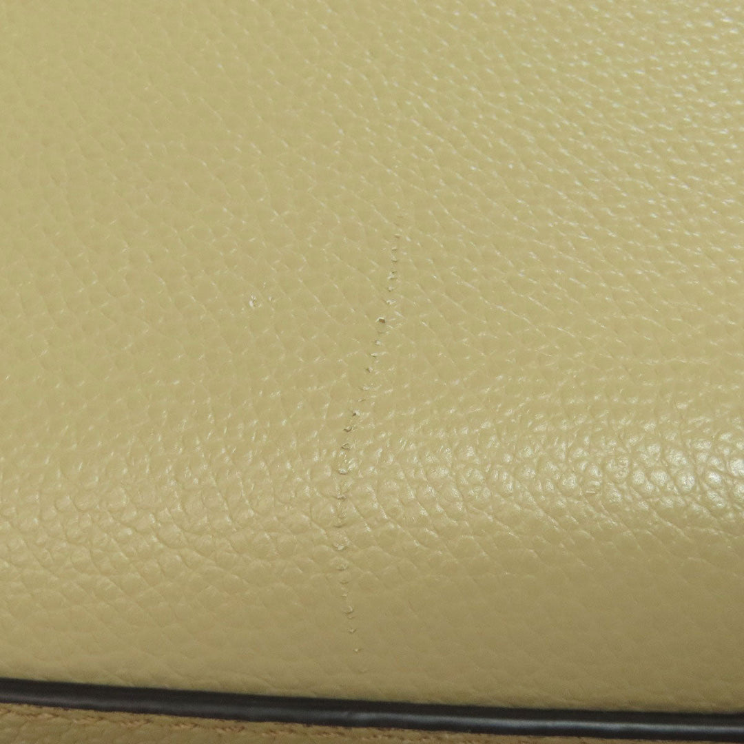 BURBERRY Handbag Calfskin beige 2WAY