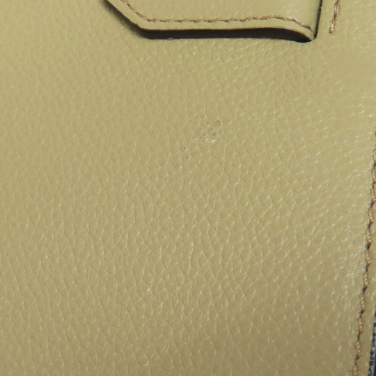 BURBERRY Handbag Calfskin beige 2WAY