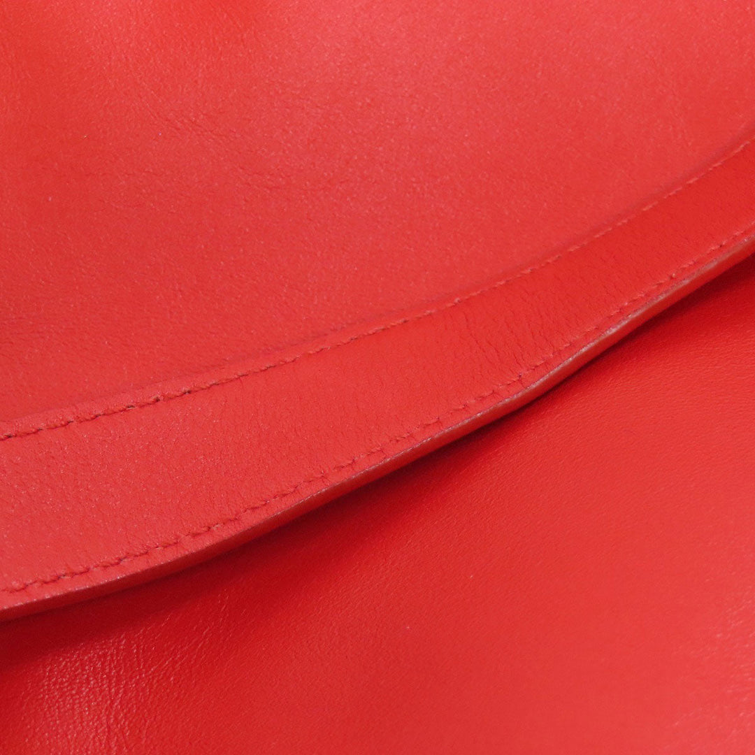 BOTTEGAVENETA Tote Bag Calfskin Red Medium The Valve Drawstring Bag