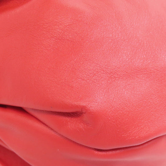 BOTTEGAVENETA Tote Bag Calfskin Red Medium The Valve Drawstring Bag