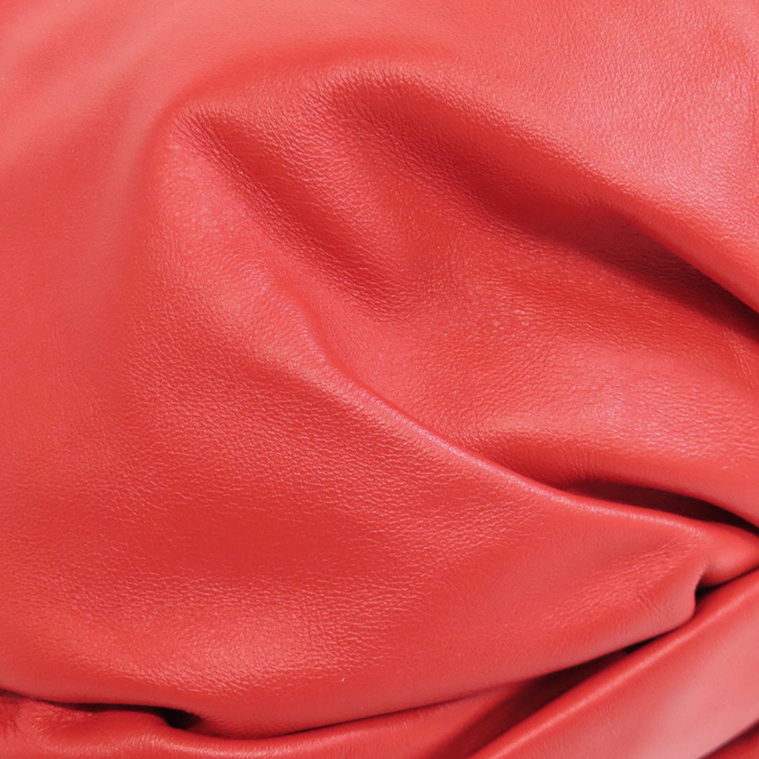BOTTEGAVENETA Tote Bag Calfskin Red Medium The Valve Drawstring Bag