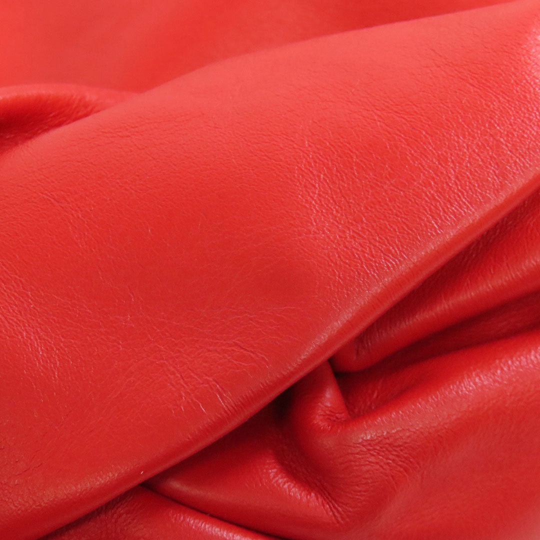BOTTEGAVENETA Tote Bag Calfskin Red Medium The Valve Drawstring Bag