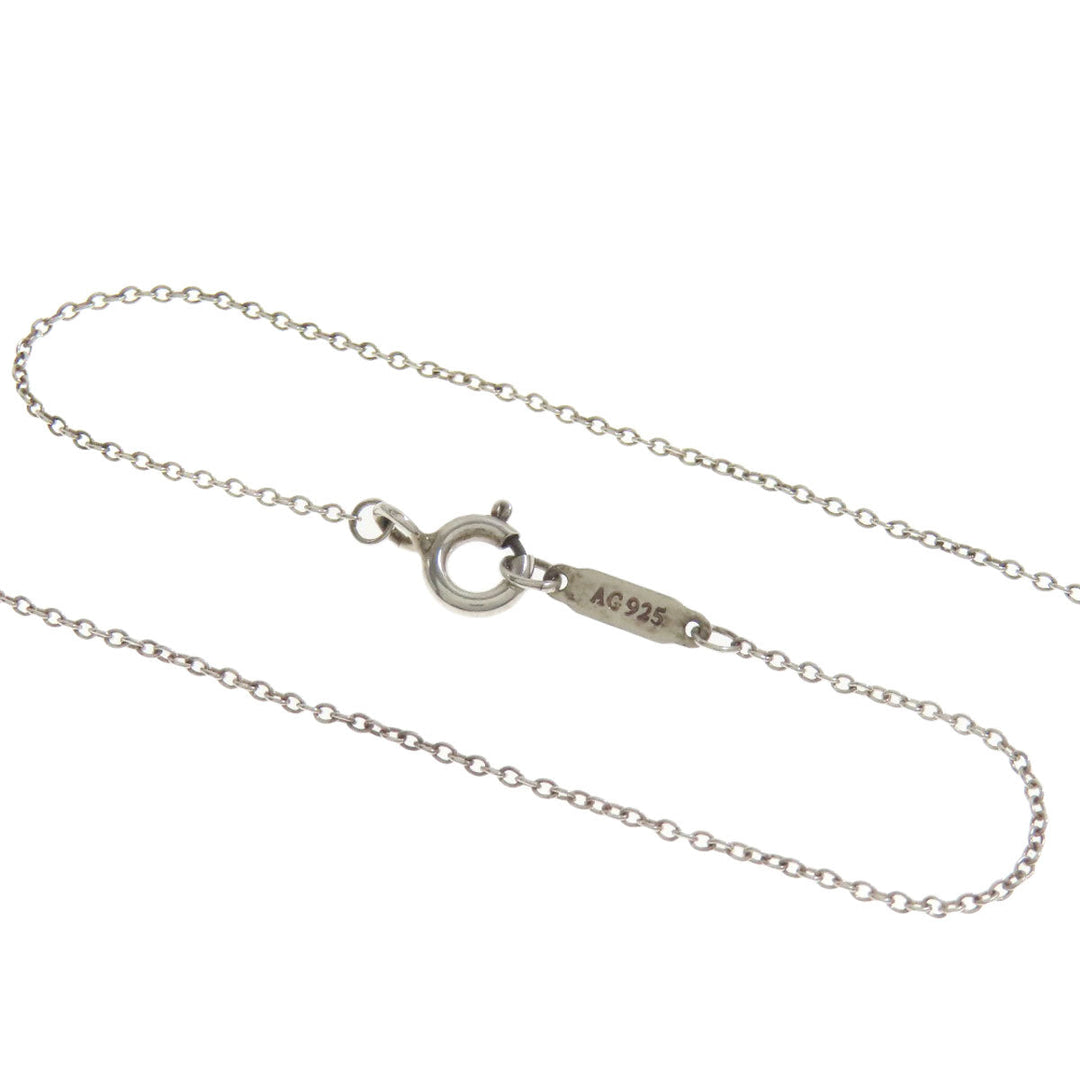 TIFFANY&Co. Necklace SV Silver GO WOMEN Japanese iris Women Used Authentic