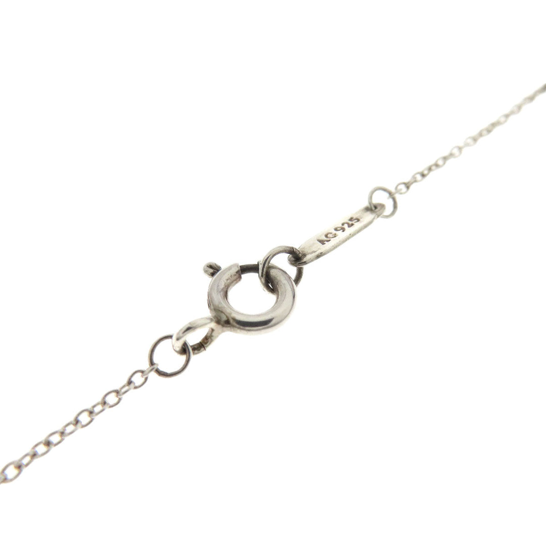 TIFFANY&Co. Necklace SV Silver GO WOMEN Japanese iris Women Used Authentic