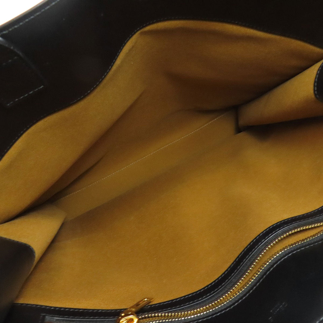 CELINE Tote Bag PVC Brown Vertical Cover Large Triomphe