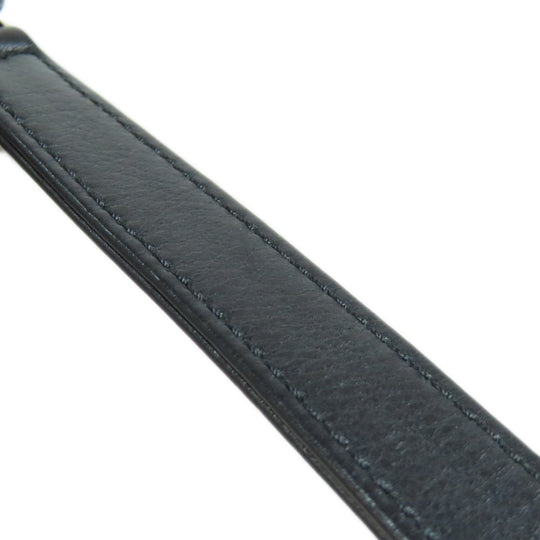 CHANEL Shoulder Bag lambskin black Matelasse Gold Metal Women Used Authentic