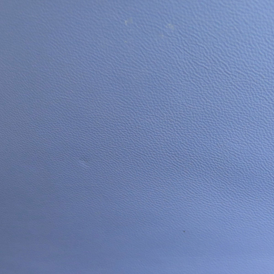 CELINE Shoulder Bag Calfskin Light blue logo