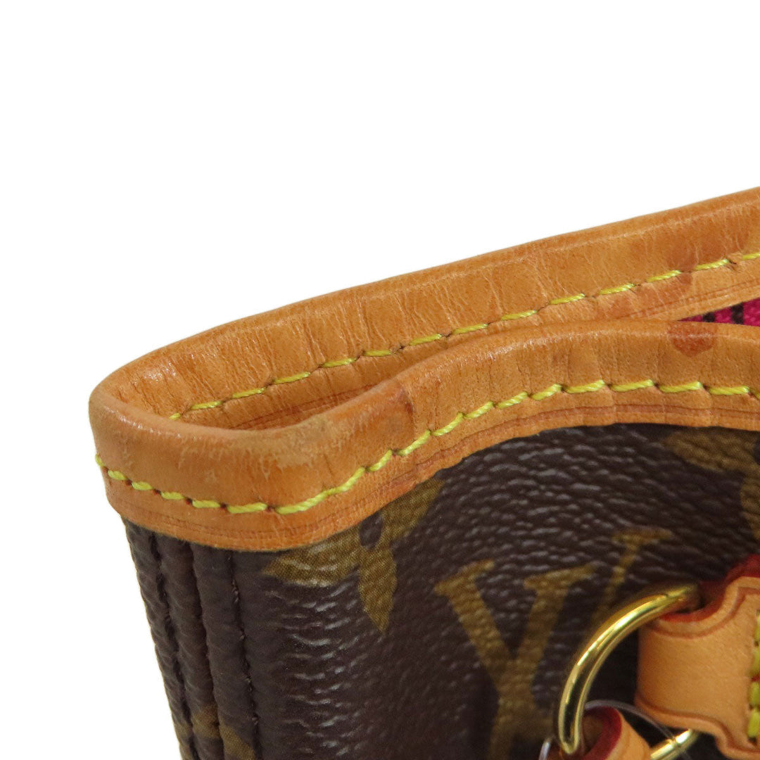 LOUIS VUITTON Tote Bag M41245 Monogram canvas Brown Never full PM Women Used Authentic