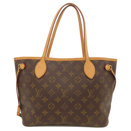 LOUIS VUITTON Tote Bag M41245 Monogram canvas Brown Never full PM Women Used Authentic