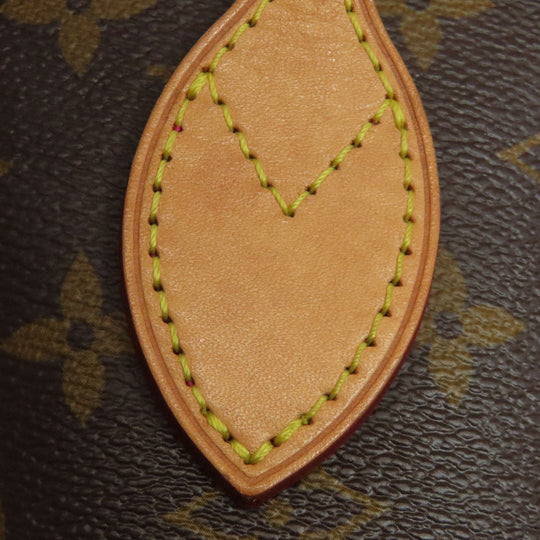 LOUIS VUITTON Tote Bag M41245 Monogram canvas Brown Never full PM Women Used Authentic