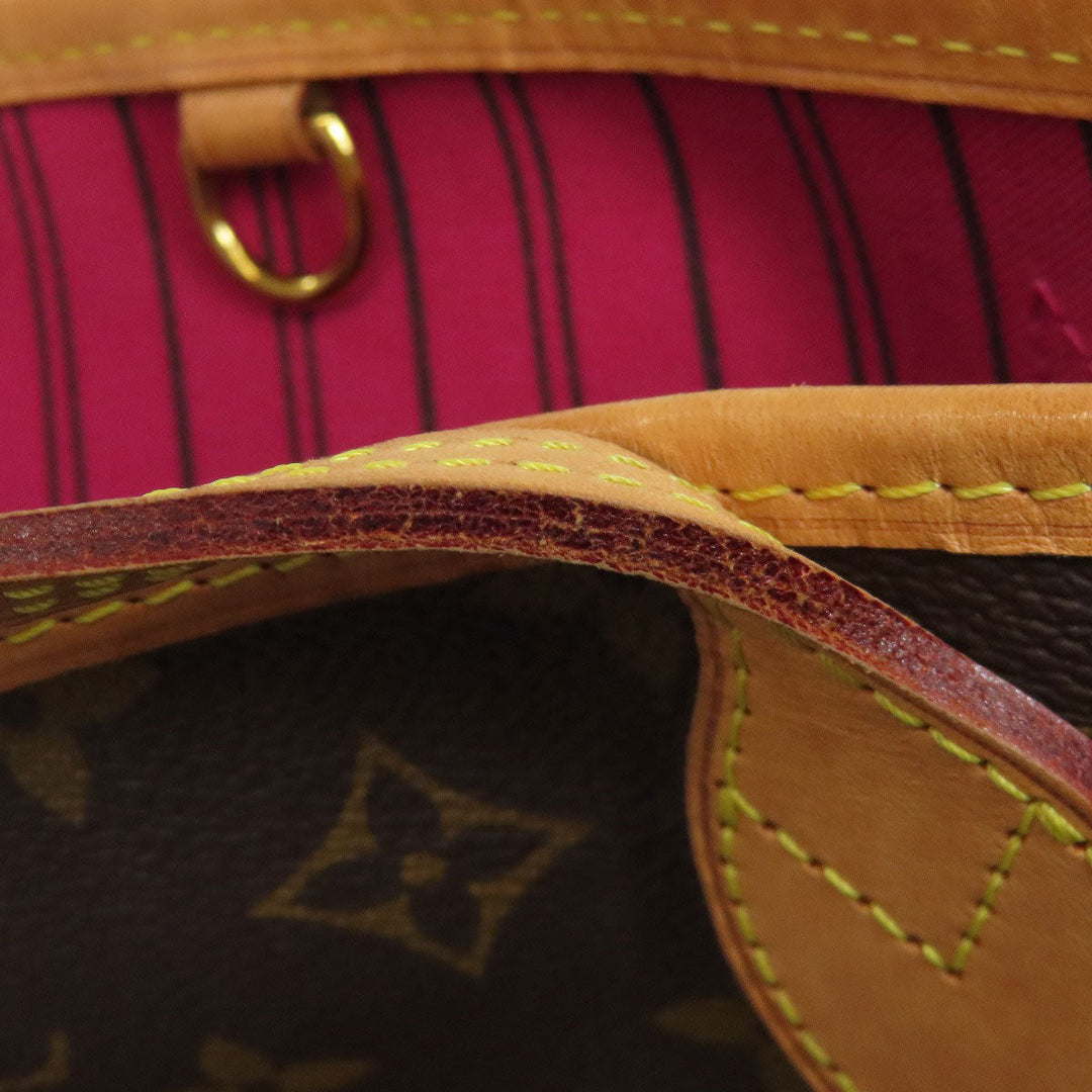 LOUIS VUITTON Tote Bag M41245 Monogram canvas Brown Never full PM Women Used Authentic