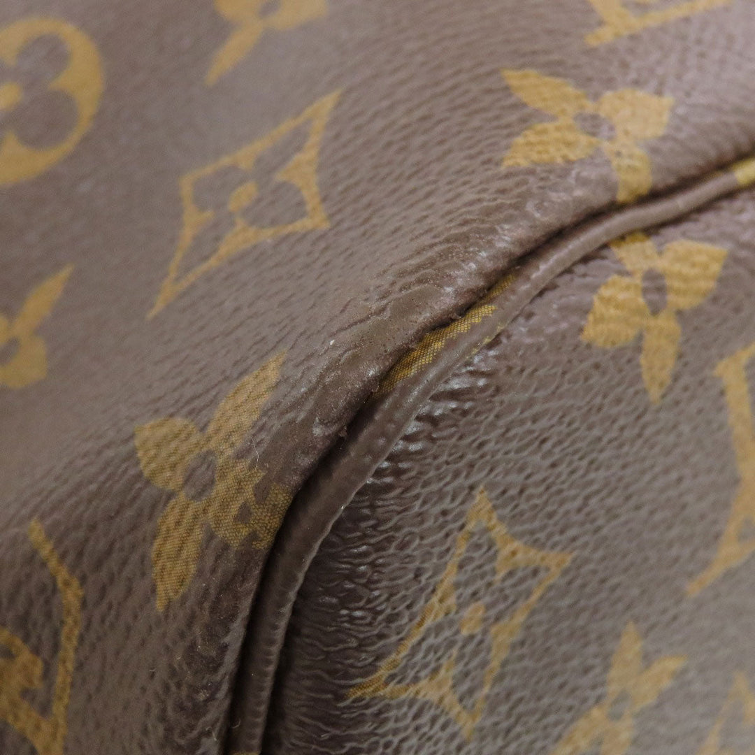 LOUIS VUITTON Tote Bag M41245 Monogram canvas Brown Never full PM Women Used Authentic