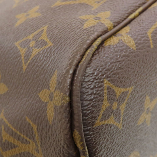 LOUIS VUITTON Tote Bag M41245 Monogram canvas Brown Never full PM Women Used Authentic