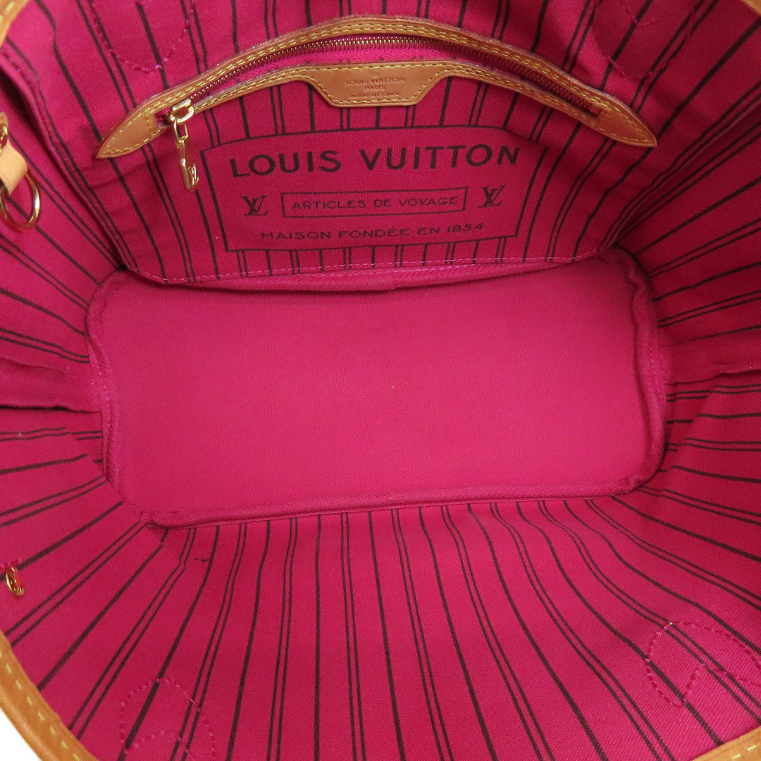 LOUIS VUITTON Tote Bag M41245 Monogram canvas Brown Never full PM Women Used Authentic