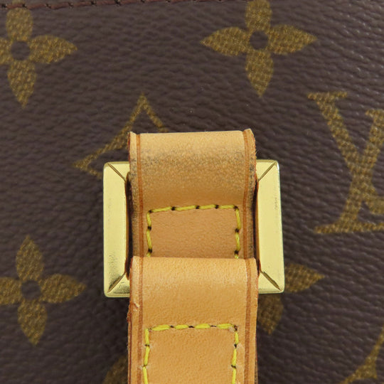 LOUIS VUITTON Tote Bag M51155 Monogram canvas Brown Luco Women Used Authentic