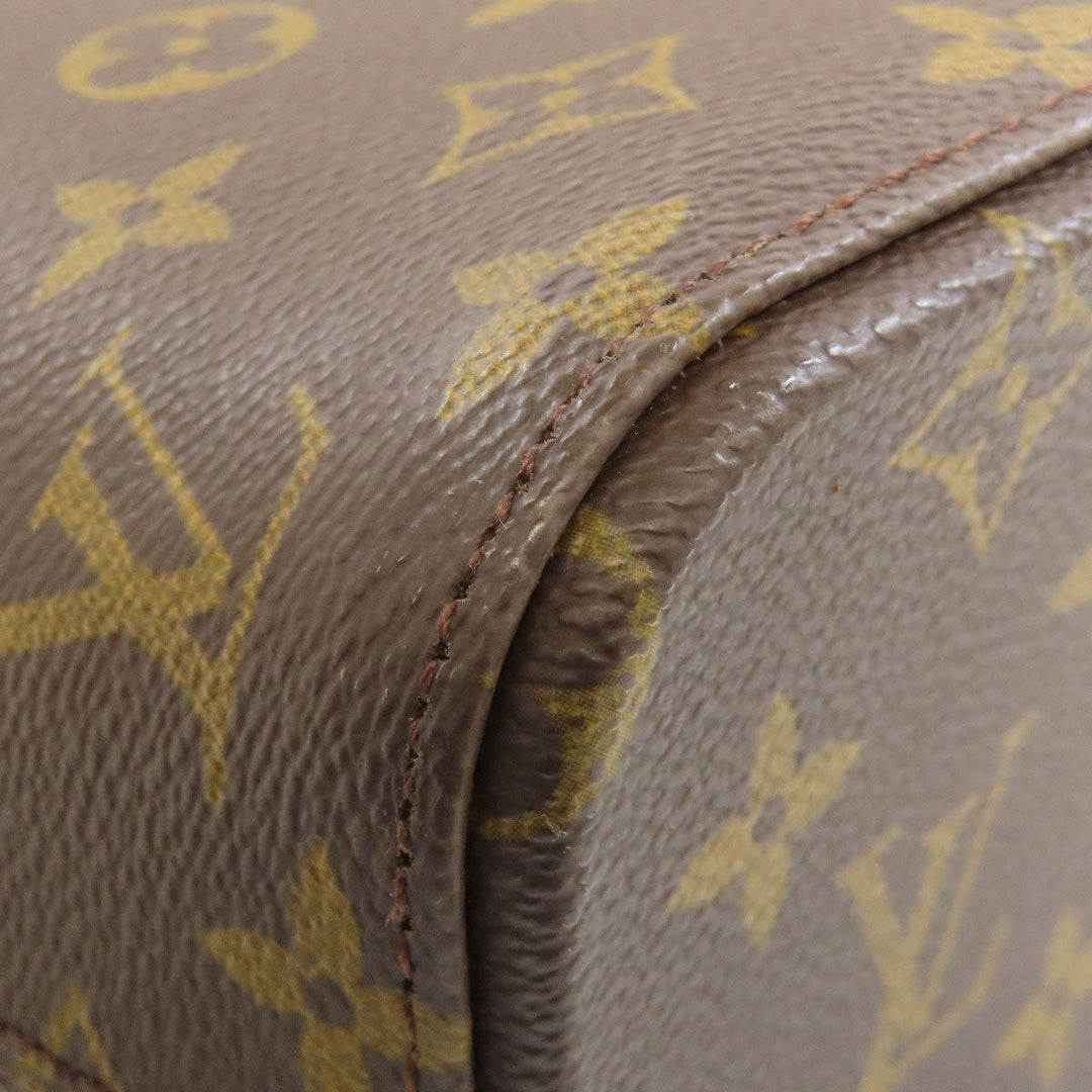 LOUIS VUITTON Tote Bag M51155 Monogram canvas Brown Luco Women Used Authentic