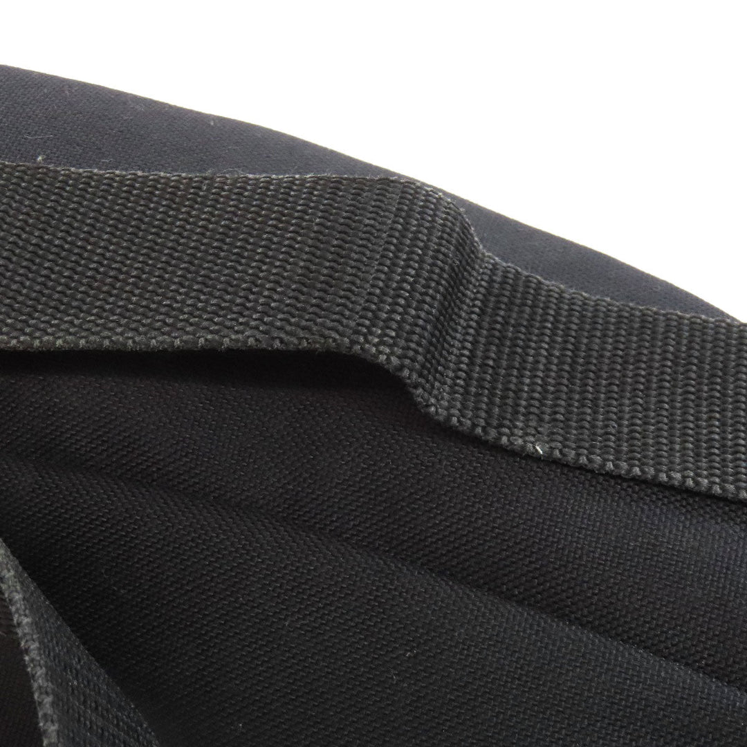 Maison Margiela Sling bag canvas black logo Women Used Authentic