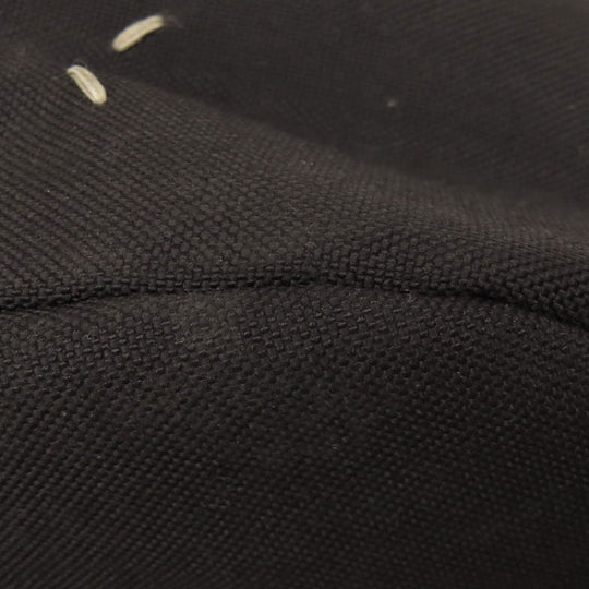 Maison Margiela Sling bag canvas black logo Women Used Authentic