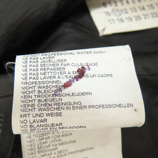 Maison Margiela Sling bag canvas black logo Women Used Authentic