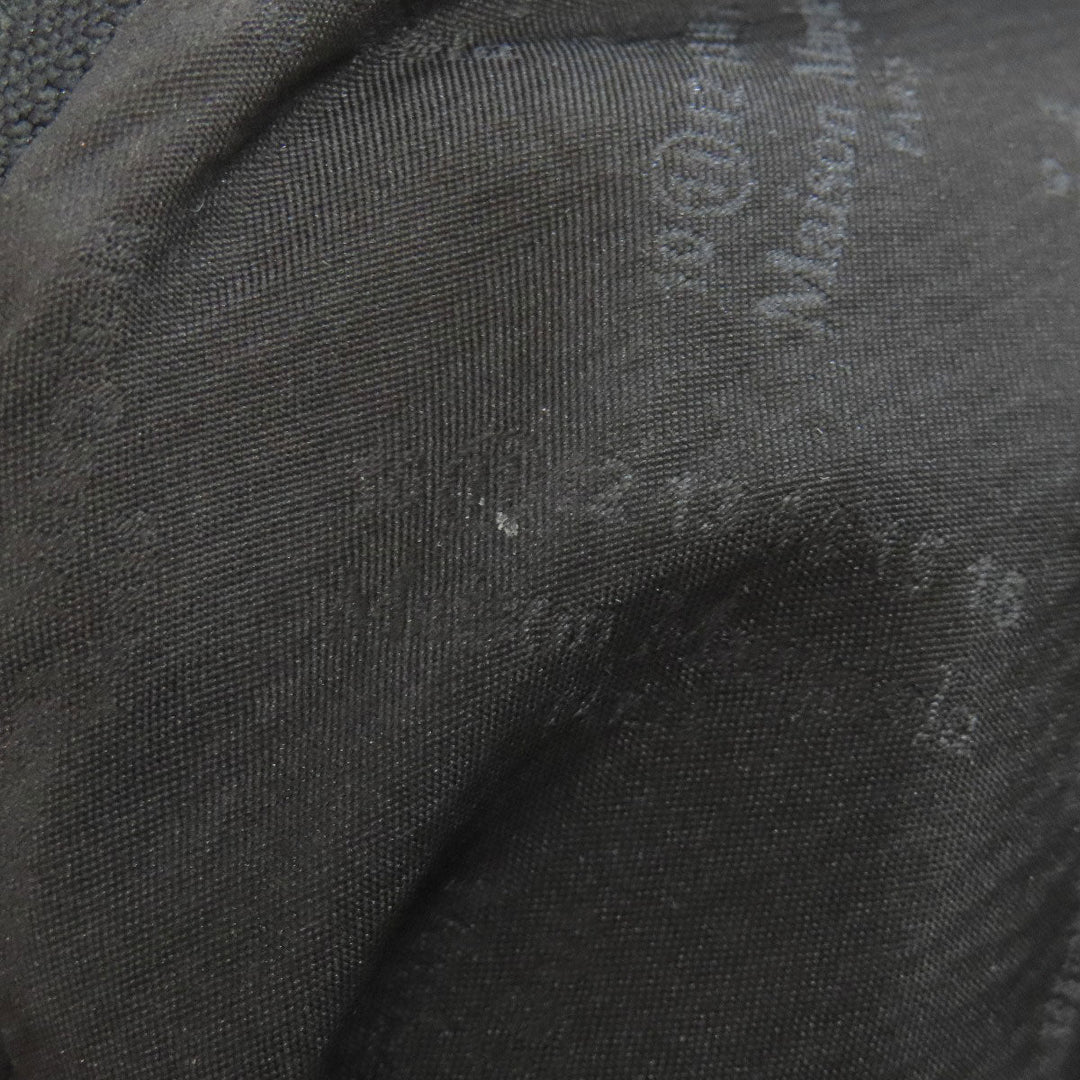 Maison Margiela Sling bag canvas black logo Women Used Authentic