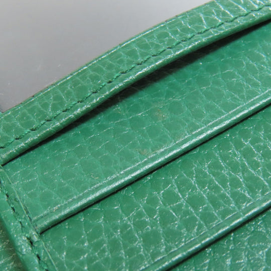 GUCCI Long Wallet Purse 610467 leather black Interlocking G outlet mens Used Authentic