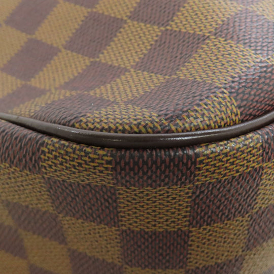 LOUIS VUITTON Tote Bag N51123 Damier canvas Brown Parioli PM Women Used Authentic