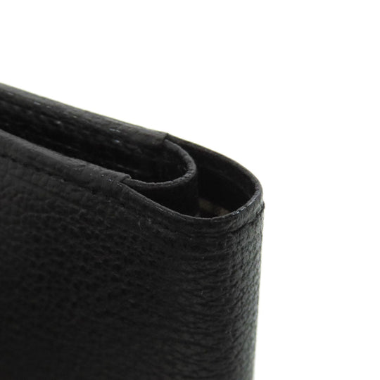 BURBERRY Bifold Wallet leather black logo