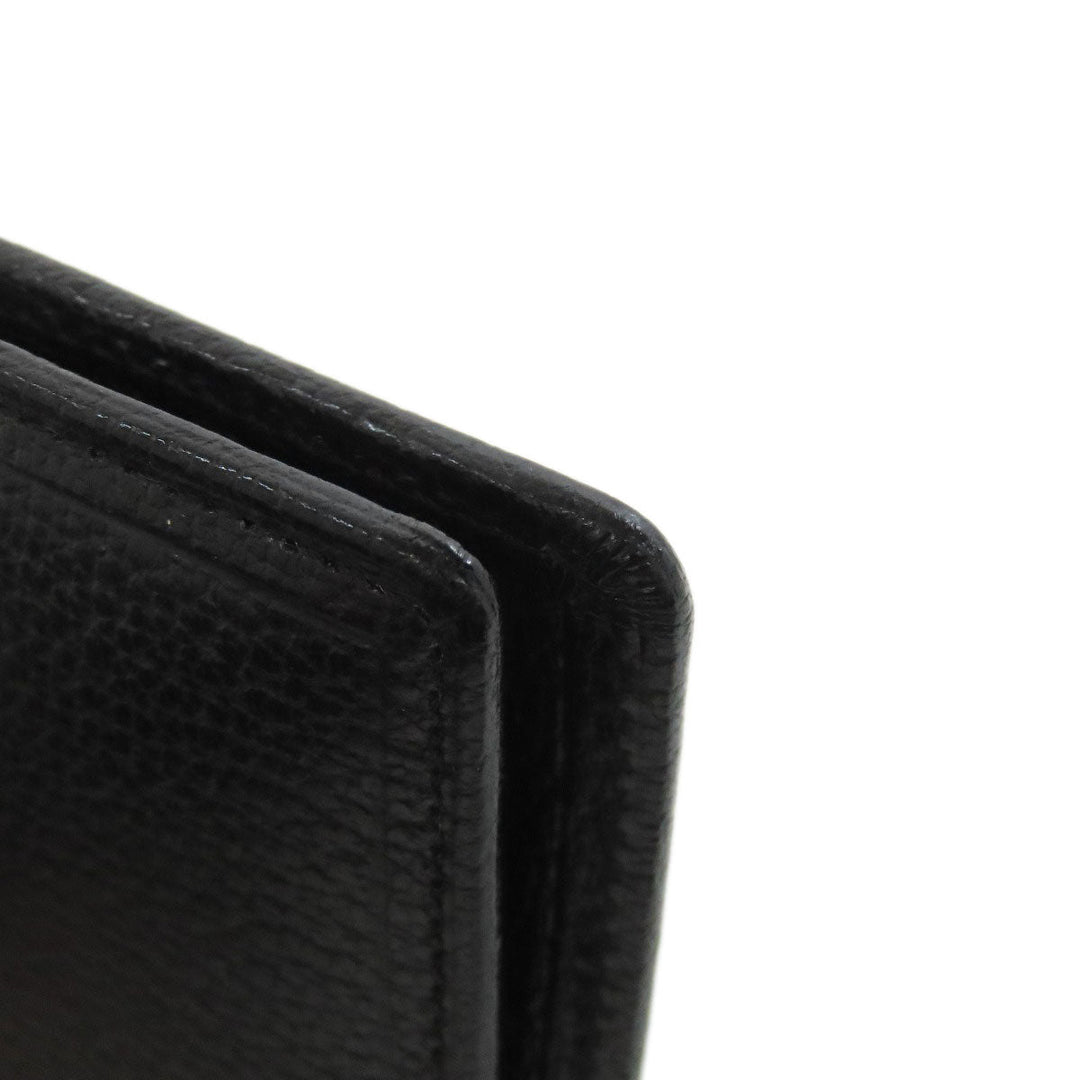 BURBERRY Bifold Wallet leather black logo