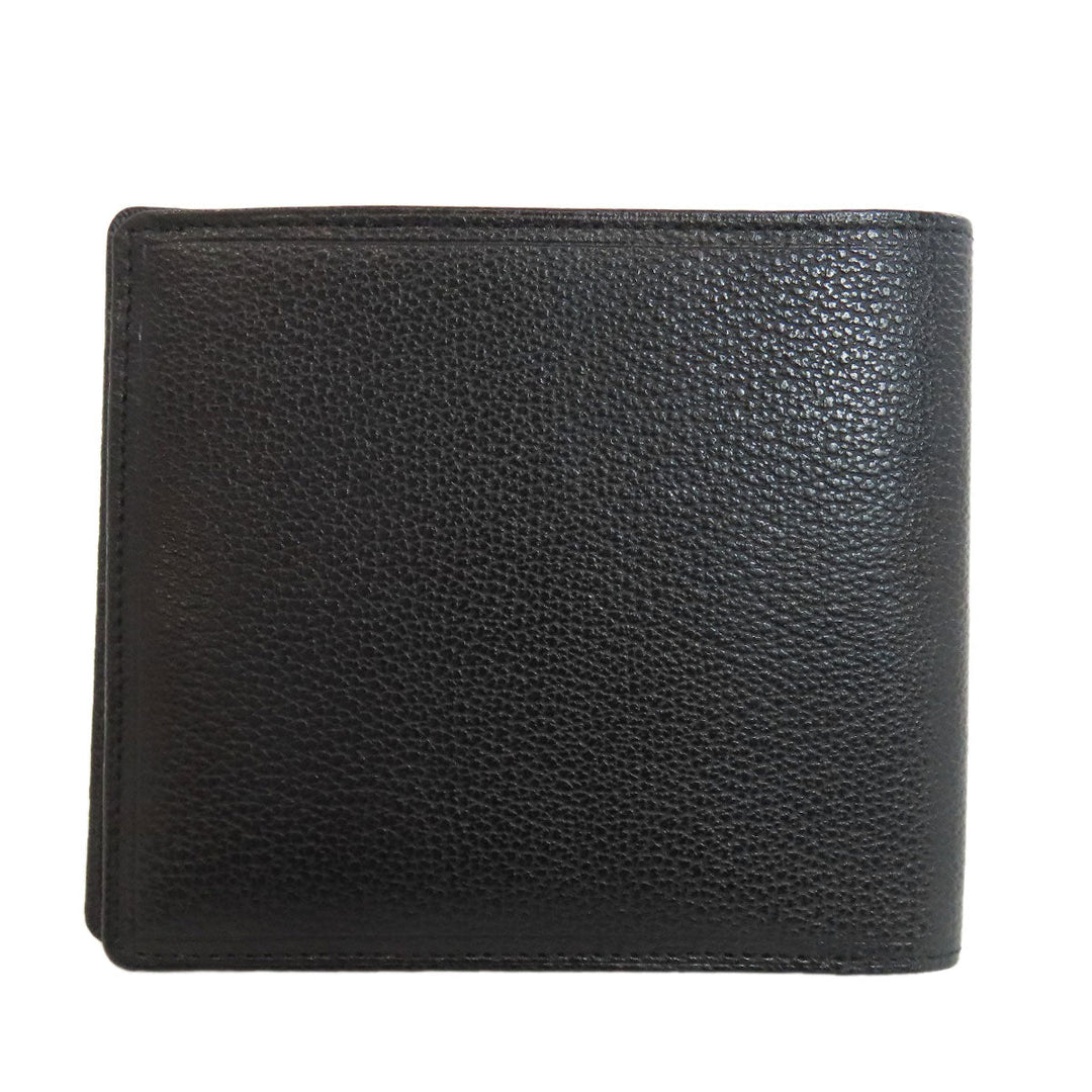 BURBERRY Bifold Wallet leather black logo