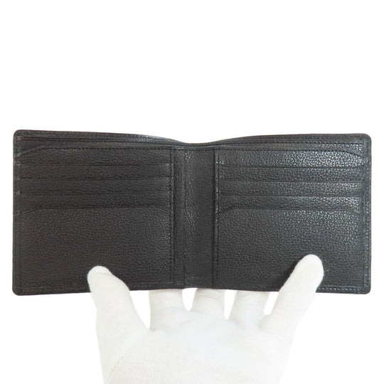 BURBERRY Bifold Wallet leather black logo