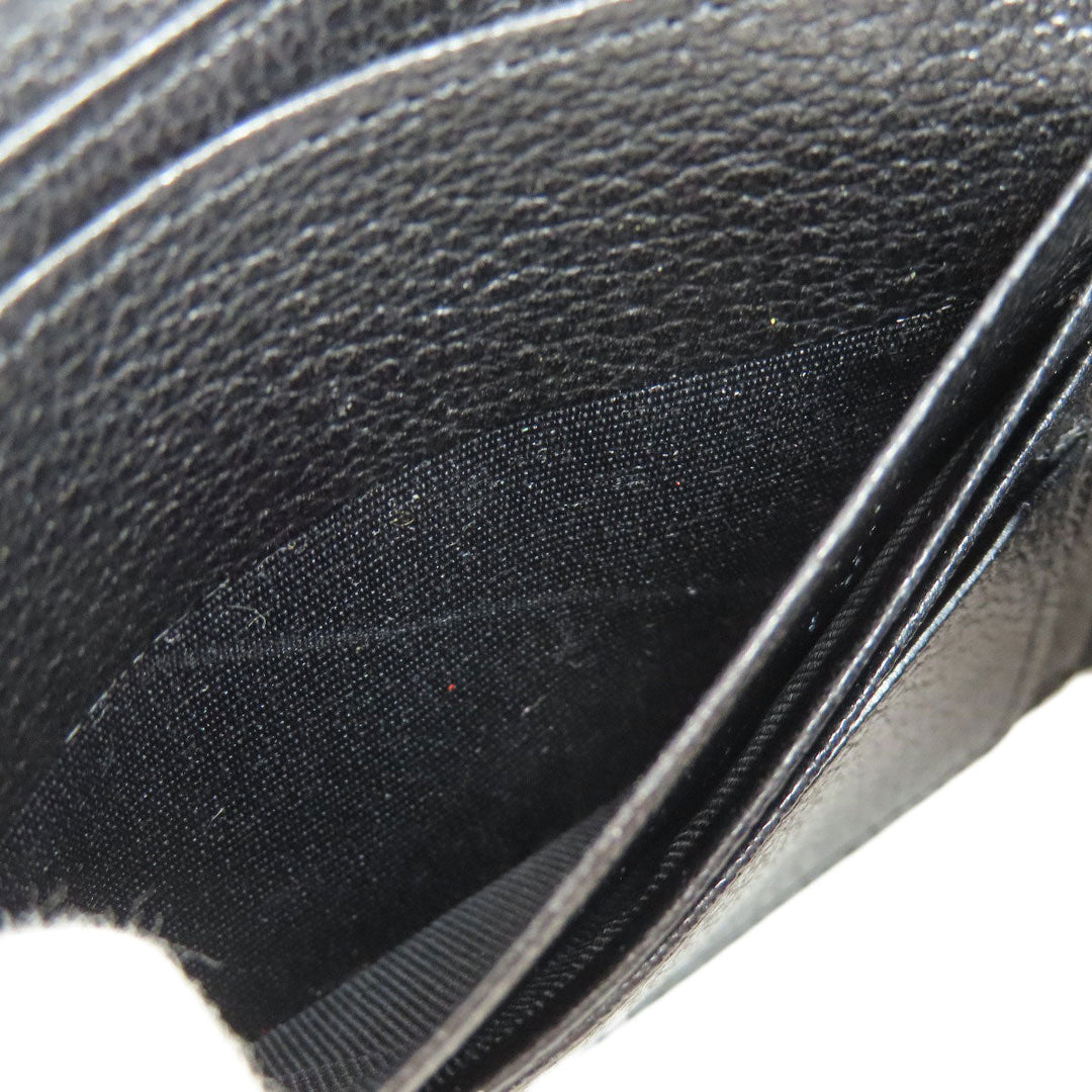 BURBERRY Bifold Wallet leather black logo