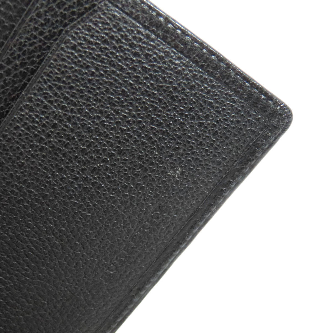 BURBERRY Bifold Wallet leather black logo