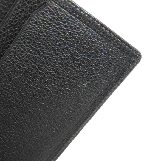 BURBERRY Bifold Wallet leather black logo