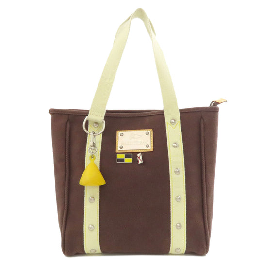 LOUIS VUITTON Tote Bag M80663 canvas Brown Antigua Hippo MM