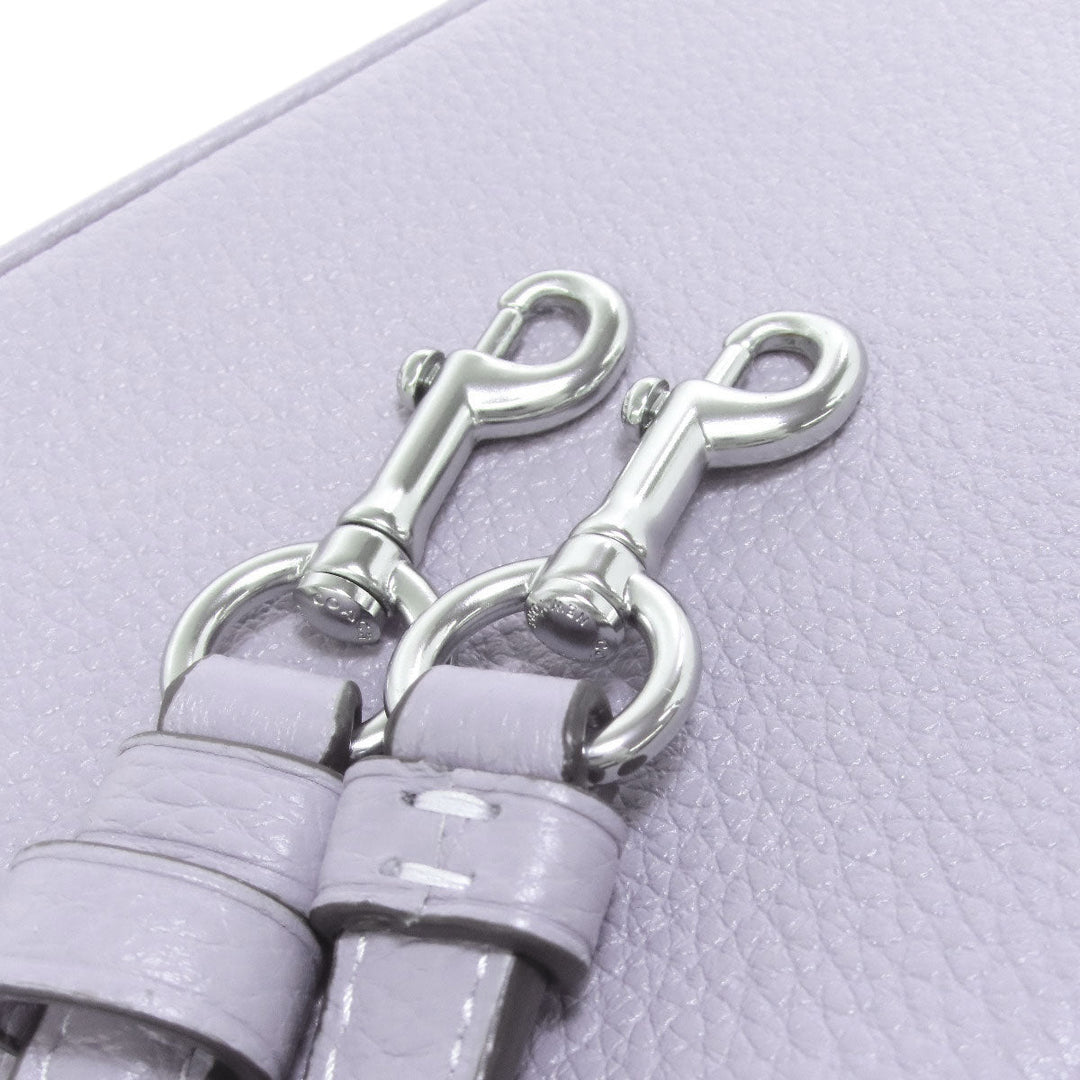 COACH Handbag CB854 leather purple Eva Phone Crossbody 2WAY