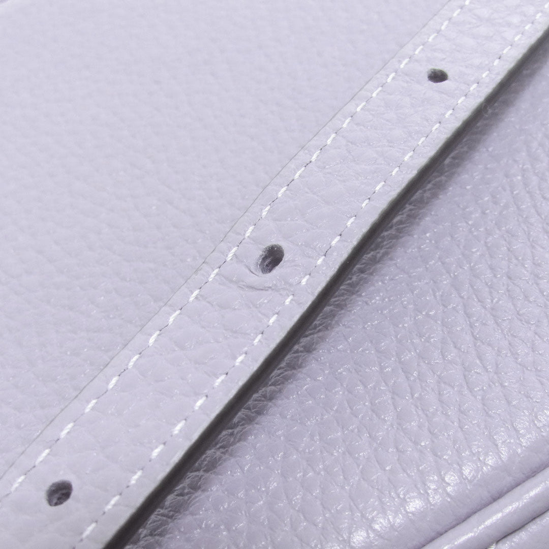 COACH Handbag CB854 leather purple Eva Phone Crossbody 2WAY