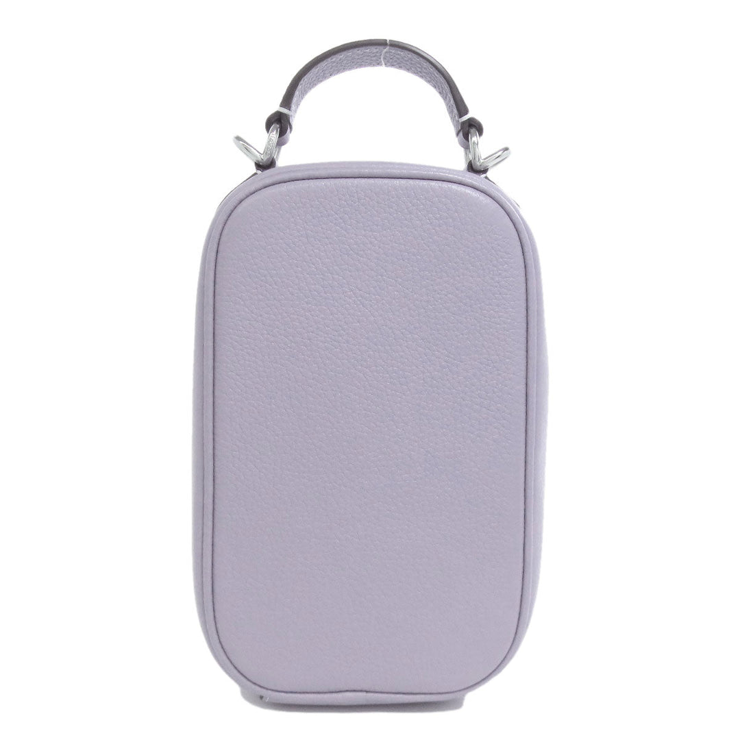 COACH Handbag CB854 leather purple Eva Phone Crossbody 2WAY