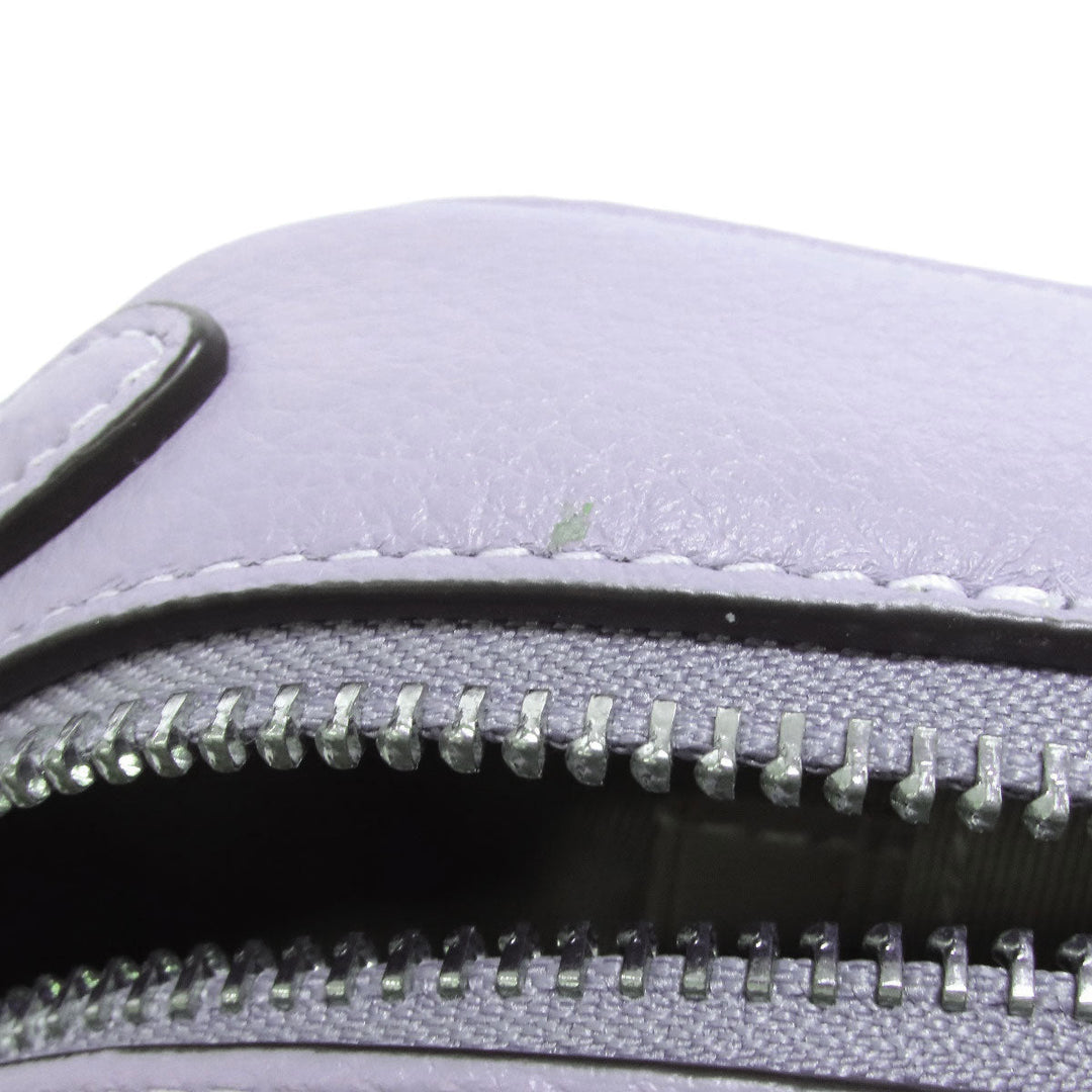 COACH Handbag CB854 leather purple Eva Phone Crossbody 2WAY