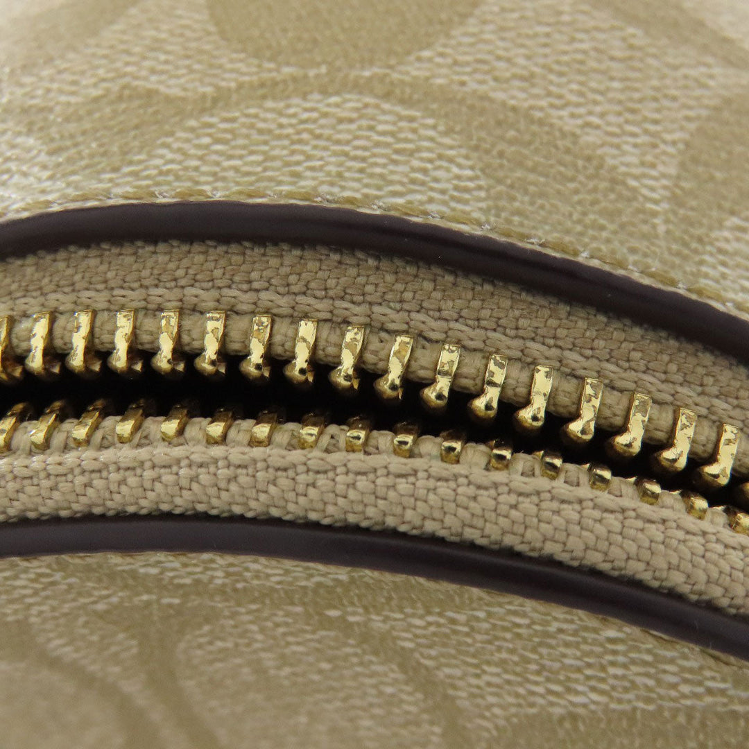 COACH Backpack F20909 PVC beige Stickers, Patches, Signature