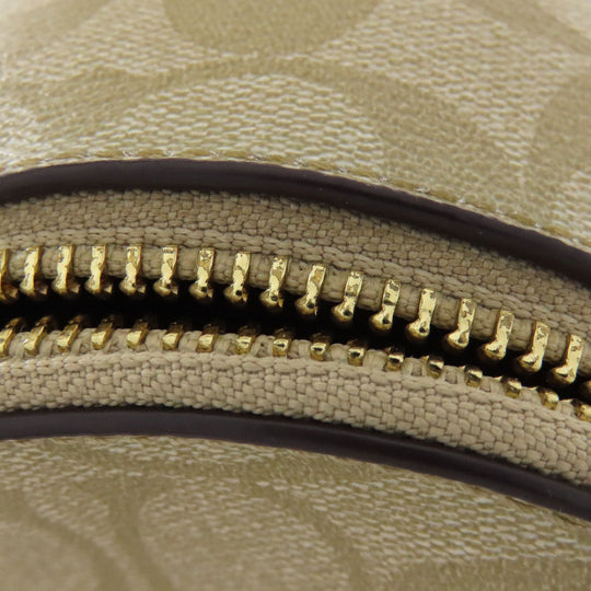 COACH Backpack F20909 PVC beige Stickers, Patches, Signature