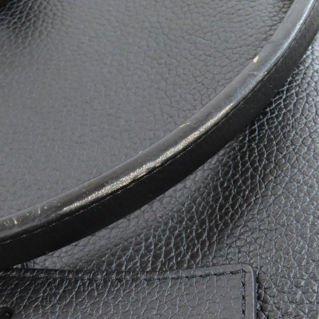 LOUIS VUITTON Tote Bag M50086 Calfskin black Hippo voyage mens Used Authentic