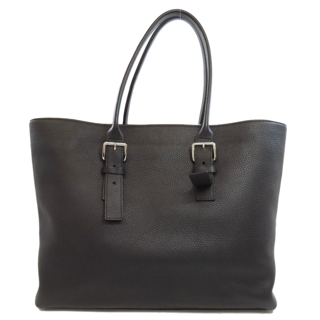 LOUIS VUITTON Tote Bag M50086 Calfskin black Hippo voyage mens Used Authentic