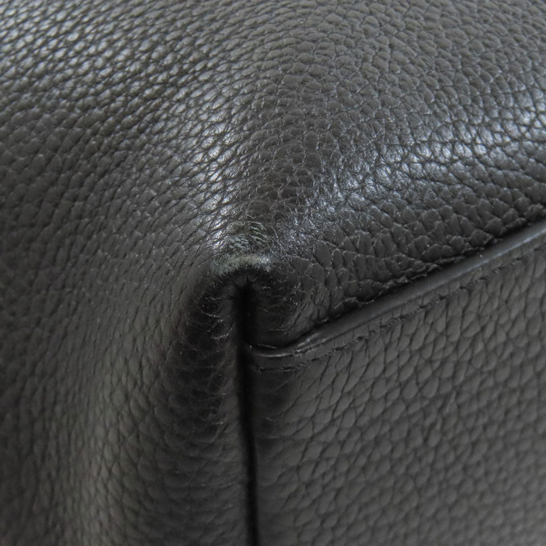 LOUIS VUITTON Tote Bag M50086 Calfskin black Hippo voyage mens Used Authentic