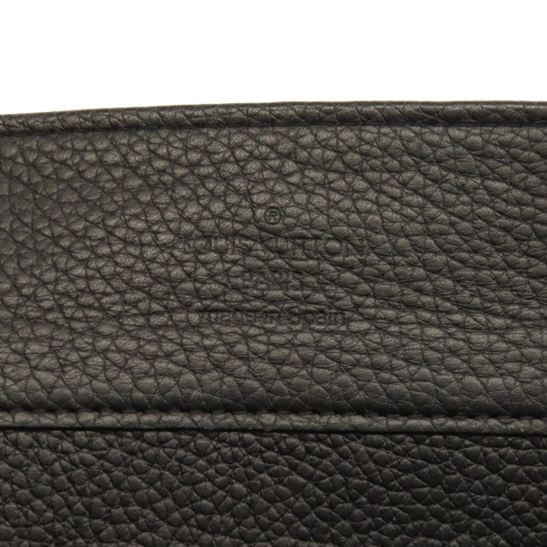 LOUIS VUITTON Tote Bag M50086 Calfskin black Hippo voyage mens Used Authentic