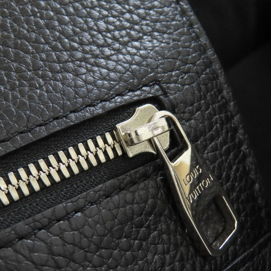 LOUIS VUITTON Tote Bag M50086 Calfskin black Hippo voyage mens Used Authentic